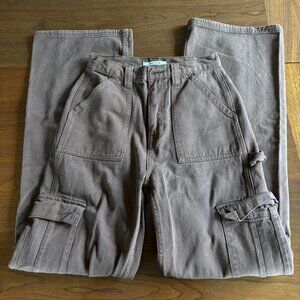 Pacsun Ultra High Rise Flare Carpenter Jeans/Cargos